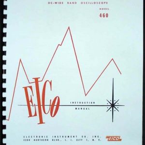 EICO 443 Semiconductor Curve Tracer Instruction Manual 