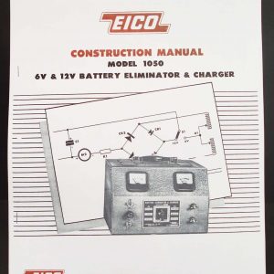 EICO 239 Solid State FET TVM  Instruction Manual 