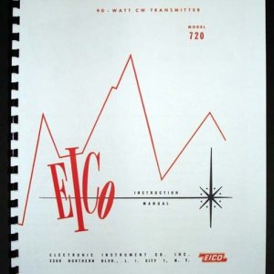EICO Model 955 In-Circuit Capacitor Tester Instruction Manual 