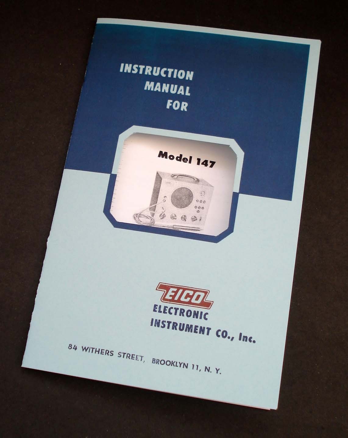 EICO Model 147A Signal Tracer Instruction Manual 