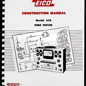 232 Construction Man Service Bulletin EICO 232 249 VTVM  Instruction Manual 