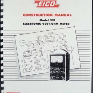 EICO Model 584 Battery Tester Construction Manual 