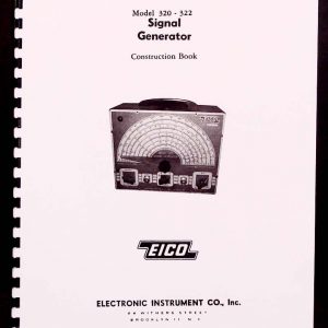 EICO Model 324 Signal Generator Construction Manual 