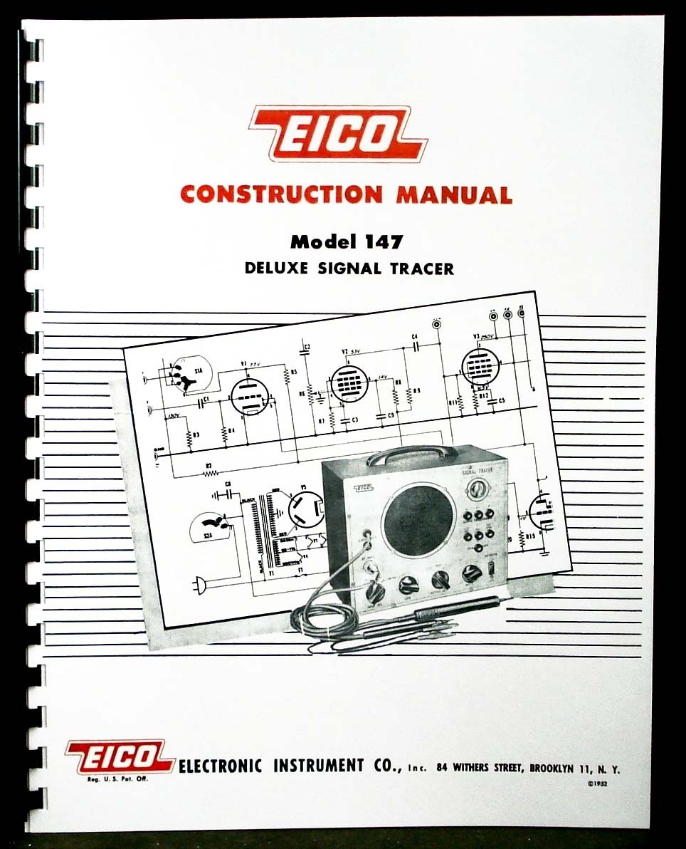 EICO Model 147A Signal Tracer Instruction Manual 